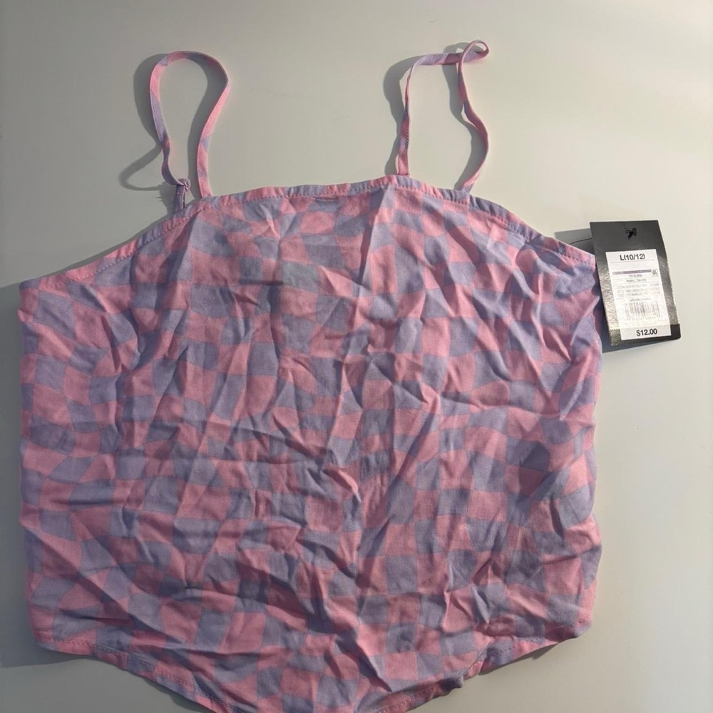 Art Class Pink and Purple Girls Top